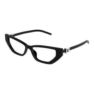 Gucci GG1683O001 Cat-Eye Full Rim Eyeglasses - Black