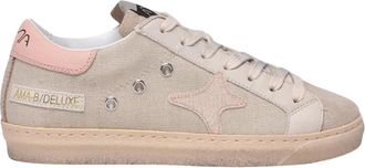 Ama brand Sneaker - Dames - Sneakers - Beige - 38 EU - Leer - Schoenen