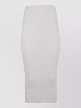 Entire studios knit midi skirt ribbed texture seam detail