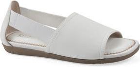 White Mountain Frankson Flat in White/Nubuck at Nordstrom Rack, Size 7.5