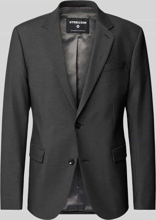 Strellson 2-Knopf-Sakko mit Reverskragen Modell Aidan in Anthrazit, Größe 102