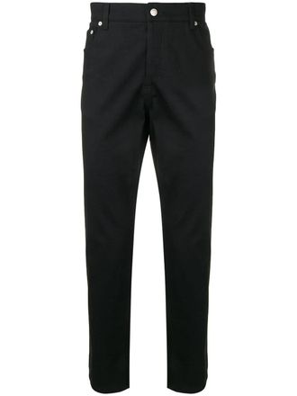 Alexander McQueen Pantaloni Jean - Nero