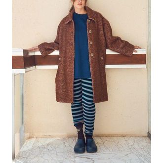 American Vintage Losvallende halflange jas, LULOW