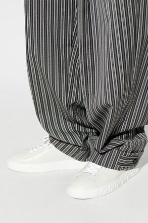 Versace Greca Sports Shoes, Mens, White