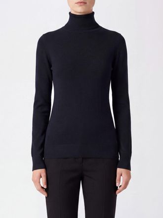 Fabiana Filippi Dolcevita slim fit in misto cashmere e seta a maniche lunghe