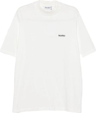 The Attico T-shirt - Dames - T-shirts - Wit - M - Nylon - Tops
