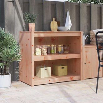 vidaXL Vidaxl - Gabinete De Cocina Con Estante Marr&oacute;n 106 X 55 X 92 Cm