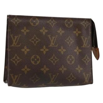 Louis Vuitton Pochette in tela Pre-owned - - Pre-owned - Donna - Marrone - ONE SIZE