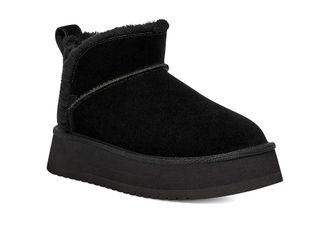Koolaburra by UGG Koola Ultra Mini Platform Womens Boots Black : 10 M, Suede