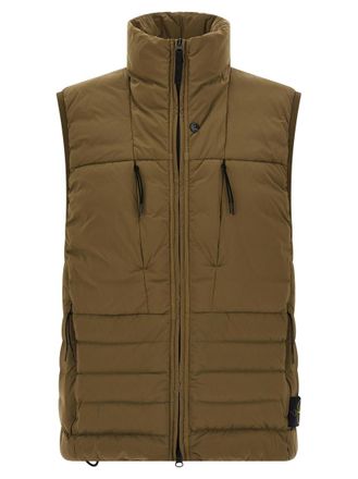 Stone Island Olive Green Quilted Vest