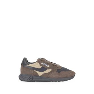 Autry Reelwind Low - Heren - Sneakers - Bruin - 45 EU - Katoen - Schoenen