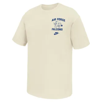 Nike Air Force Falcons Nike Mens Football T-Shirt in White | M11766P395USAA-SAI