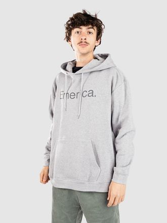 Emerica Pure Logo Hoodie grau