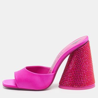 The Attico Luz Crystal Embellished