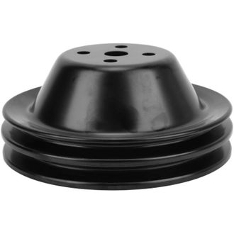 OEM Polea De Bomba De Agua De Doble Ranura Corta Swp De Repuesto Para Motor Chevrolet Sbc 262 327 400 - Crezuo