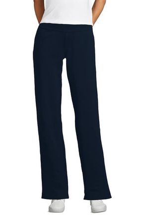 Lands End Starfish Mid Rise Straight Leg Pants in Radiant Navy at Nordstrom, Size X-Large Short
