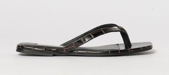 Toteme Sandalo Toteme in pelle stampa cocco