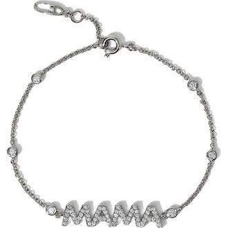 Nadri Marbella Mama Bracelet in Rhodium at Nordstrom