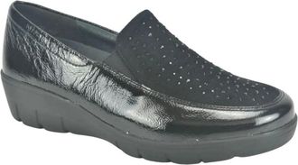 Semler Schoenen, Dames, Zwart, 33 1/2 EU, Zwart Lace A.+ Stras DZ