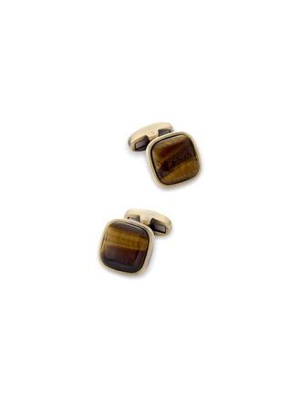 Paul Fredrick Tigers Eye Cufflinks in Brown at Nordstrom