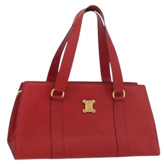 Celine Pre-owned Handbags, female, Red, Size: ONE SIZE Pre-owned Hand Bag