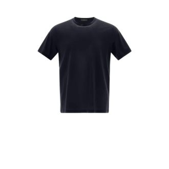 Herno T-Shirts, male, Blue, M, T-Shirt