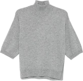 Seventy Turtlenecks, female, Gray, Size: XS Stylish Denim Jeans for Men