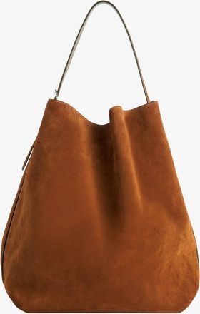 Toteme Suede Belted Tote shoulder bag - TOTEME - gender_Woman
