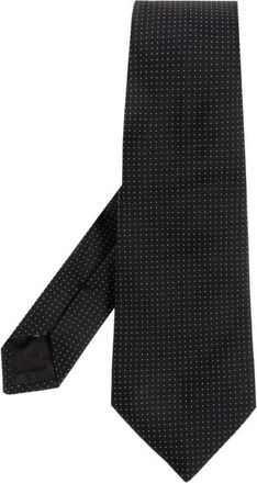 Giorgio Armani Klassieke Stropdas - Heren - Stropdassen - Zwart - ONE Size - Accessoires