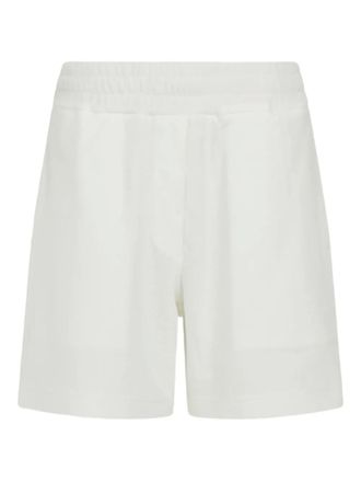 Ferragamo monogram pocket shorts - women - Cotton/Polyester - S - White