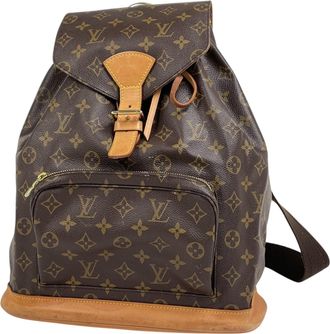 Louis Vuitton Brown Monogram Backpack (Pre-Owned)