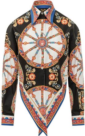 Dolce & Gabbana Multicolor Regular Printed Shirt