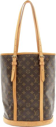 Louis Vuitton Brown Monogram Canvas Bucket Gm (Authentic Pre-Loved)