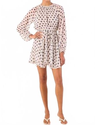Misa Anthea Dress In Polka Dot