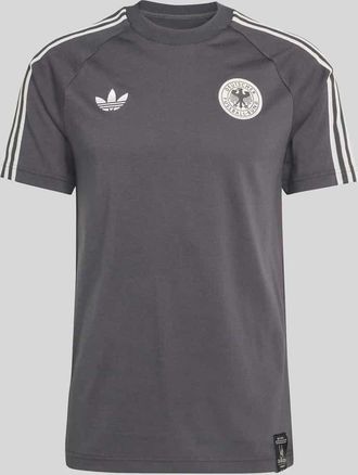 adidas Originals Regular Fit T-Shirt aus Baumwoll-Mix mit DFB-Applikation in Black, Gr&ouml;&szlig;e XXL