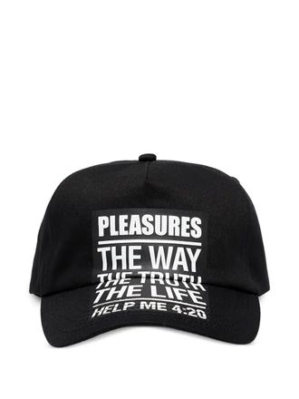 Pleasures Proverb cap - unisex - Cotton - One Size - Black