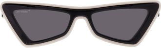 Off-white Artemisia Dark Grey Cat Eye Ladies Sunglasses OERI042 0207 55
