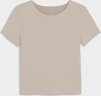 Contemporaine Womens Second-skin short-sleeve crew-neck T-shirt