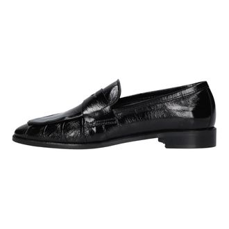 Stefano Lauran Wanda Loafers - Dames - Schoenen - Zwart - Maat: 40 EU Leer