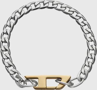 Diesel Stainless steel chain bracelet - Bracelets - Unisex - Silver