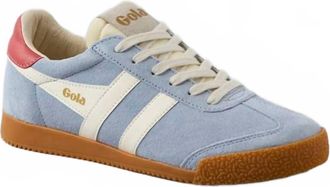 Gola Womens Elan Lace-Up Sneakers In Air/off White/coral