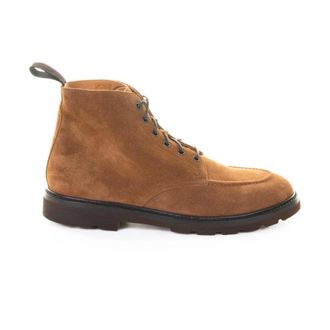 Henderson Schoenen, Heren, Bruin, 41 EU, Leer, Suede Chukka Boots