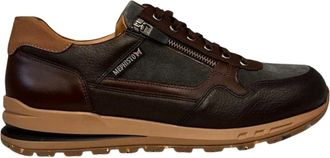 Mephisto Bradley Sneaker - Heren - Schoenen - Bruin - Maat: 43 EU Leer