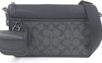 Coach Heritage Leather 2way Shoulder Bag