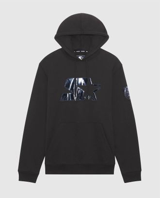 Starter Mens Clint Pullover Hoodie In Black