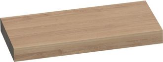 Marcel Breuer Creek topblad vrijhangend - 100x50x10cm - lamellen eiken naturel