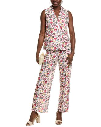 Nanette Lepore 2Pc Linen-Blend Jacket & Pant Set