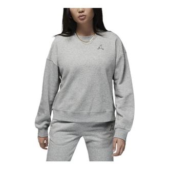 Nike Jordan (WMNS) Air Jordan Brooklyn Fleece Crewneck Sweatshirt Grey DQ4463-063