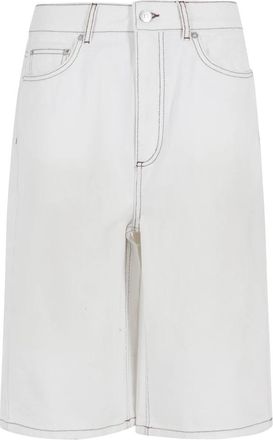 Birgitte Herskind Emily Denim Shorts - Dames - Denim shorts - Wit - XS - Denim - Korte Broeken