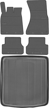 OEM Juego De Alfombrillas De Goma Para Coche Y Maletero Para Audi A6 C7 Estate (2011-2018)